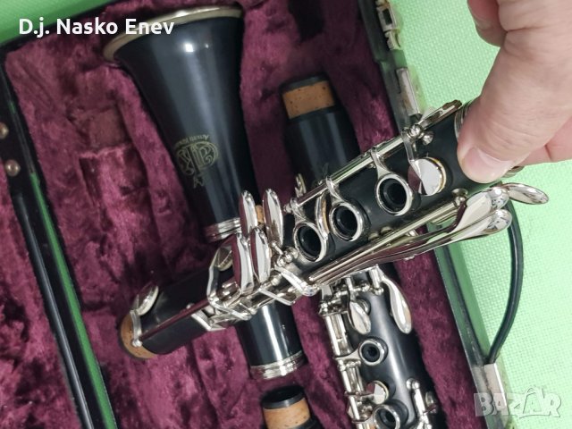 Amati Kraslice ACL 201 clarinet /Б-Кларинет с куфар/ ID:201973, снимка 10 - Духови инструменти - 30435092