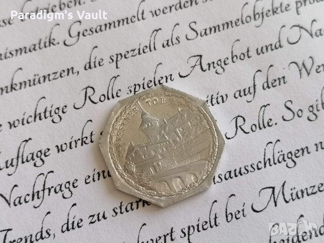 Райх монета - Германия - 20 пфенига | 1921г., снимка 1 - Нумизматика и бонистика - 44352310