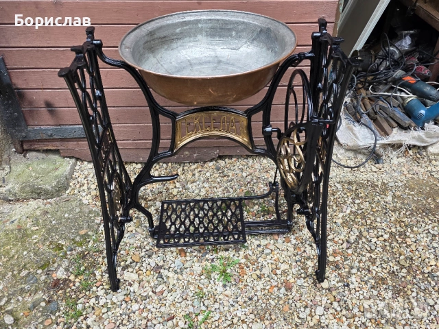 Метални крака от шевна машина Ексела, снимка 10 - Шевни машини - 54316537