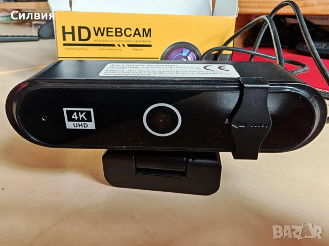 4к камера с вграден микрофон, снимка 2 - HD камери - 52946781