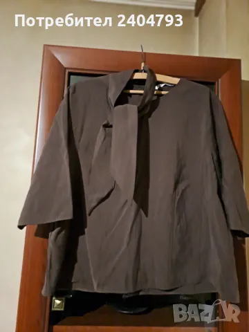 Продавам кафява блуза/риза, марка Zara, нова, с етикет
