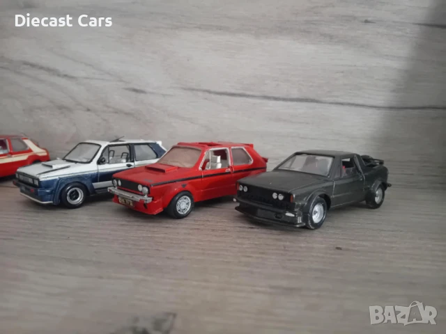 VW Jetta, Golf, Scirocco, Corrado, Santana. Conrad, Schabak 1:43 , снимка 2 - Колекции - 51385591