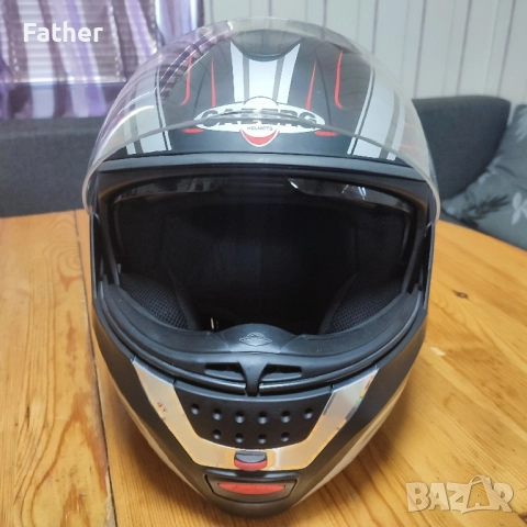 Модуларна каска Caberg Justissimo GT размер XS, снимка 7 - Аксесоари и консумативи - 51450400