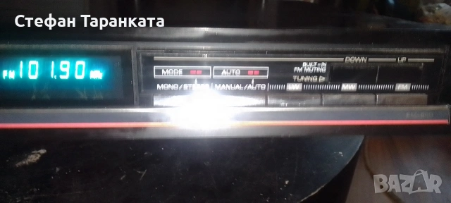 Радио тунер FISHER, снимка 4 - Радиокасетофони, транзистори - 53262830