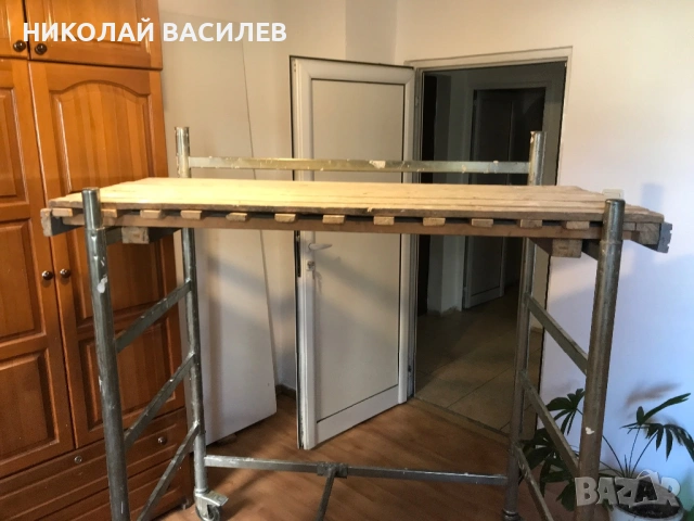 Подвижно.  Скеле до 3.50 / 4 метра  под  ноем ., снимка 2 - Други ремонти - 54060011