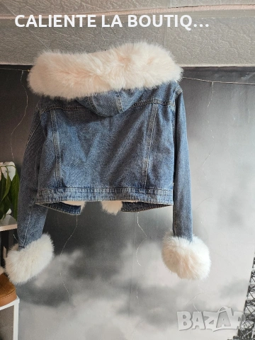 Дамско деним яке, снимка 2 - Якета - 53169972