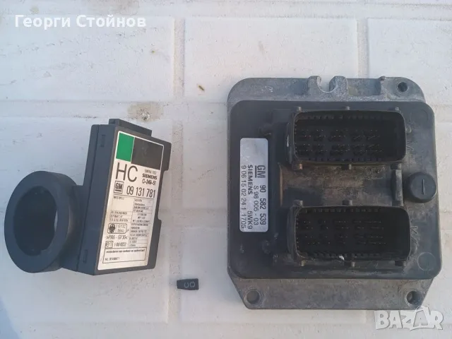 Компютър ECU SIEMENS за Опел 1.8 116 к.с X18XE-бензин пълен комплект , снимка 3 - Части - 41776184
