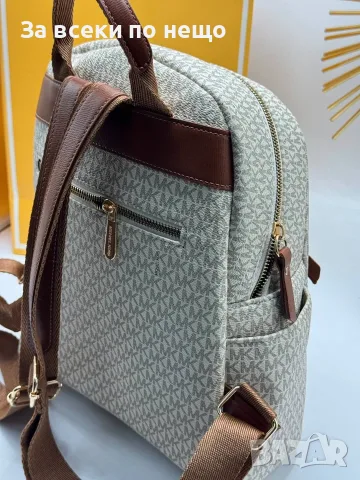Michael Kors Елегантна Дамска Раница С Монограм - Различни Цветове Код SEM-803, снимка 12 - Раници - 56123896