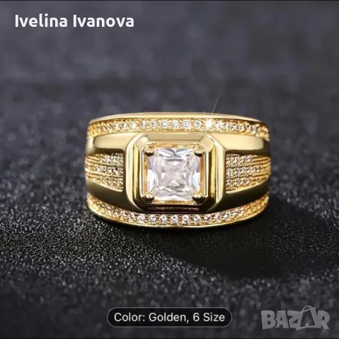 Страхотен дамски пръстен , снимка 3 - Пръстени - 49593336