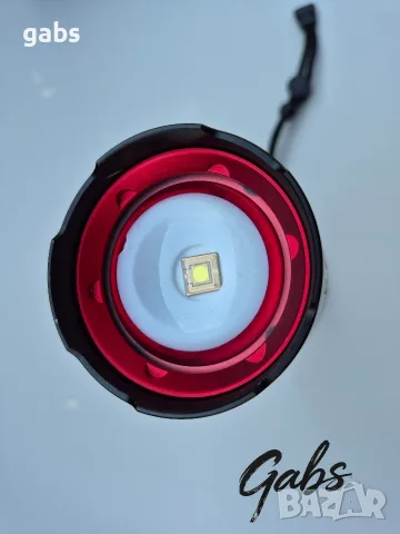 Мощен алуминиев  LED фенер COBA CB-W517 ,2000м, снимка 6 - Екипировка - 52952901