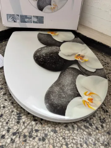 Тоалетна Седалка Cornat Orchidee KSDSC 100, Орхидея, Плавно Затваряне!, снимка 1