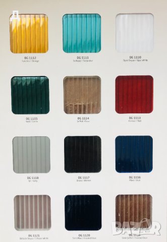 Бургас - Поликарбонат - плоскости - ПРОЗРАЧЕН, БЯЛ, КАФЯВ, СИН, ЗЕЛЕН различни дебелини, снимка 2 - Строителни материали - 42265712