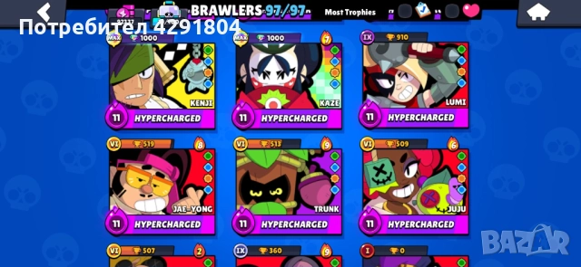 Brawl Stars Acc, снимка 6 - Други игри - 51603343