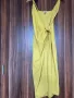 H&M жълта рокля по тялото, XS, снимка 1