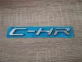 сребрист надпис емблема Toyota C-HR, снимка 1