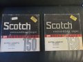Лот от 2бр - 26,5см 10,5" алуминиева магнетофонна ролка Scotch С лента и кутия. В много добро състоя, снимка 3