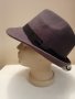 Дамска шапка с периферия Вълнена Сива 58 см, снимка 1 - Шапки - 35169613