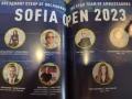 ТЕНИС Книга Sofia Open с автографи, снимка 6