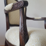 Четири еднакви антикварни кресла в стил ЛУИ XV, снимка 12