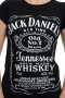 Нова дамска тениска с трансферен печат Джак Даниелс (Jack Daniels), снимка 2