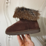 боти UGG Australia VALENTINA CRYSTAL TOSCANA ОТ ОВЧА КОЖА номер 39, снимка 5