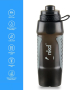nkd Life Pure Голяма черна спортна бутилка от 950 мл, със стискаща се капачка за прах с филтър , снимка 4