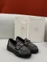 Prada Елегантни Дамски Обувки Тип Мокасини С Платформа И Камъни - 3 Цвята Код SEM-781, снимка 1