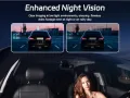 Нова Двойна автомобилна камера 4K + задно виждане – WiFi, нощен режим, снимка 4