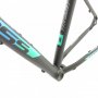 29er CROSS GRX9 46cm Alloy Frame Black Blue Green Рамка, снимка 3