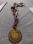 Рядък медал УЧЕНИЧЕСКА СПОРТНА ШКОЛА С.ДИМИТРОВ СЛИВЕН за колекция - 25953, снимка 5
