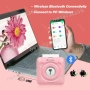 Мини Преносим Принтер за Печат с Безжична Връзка, Bluetooth, Android, снимка 5