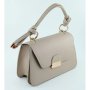 Елегантна фешън чанта с авнгардни дръжки в модерни цветове, снимка 2