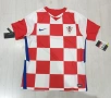 Чисто нова оригинална футболна тениска Хърватия домакински екип 2020/2021 Nike CD0695-100 размер XL, снимка 3