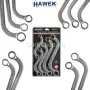 Ключове Звезди S-образни 5 части HAWEK 10-19мм, снимка 1