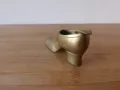 Пепелник Дамска обувка бронз, снимка 4