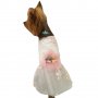 Булчинска рокля за куче Булчински рокли за кучета Сватбена рокля за куче Сватбени кучешки рокли
