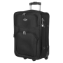 Черен куфар с колелца 34л_1173432, снимка 2