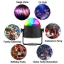 Нова топка прожектор Парти LED диско светлина RGB 360° с дистанционно управление, снимка 3