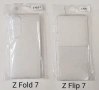 Прозрачен пластмасов калъф за Samsung Z Fold 7, снимка 1