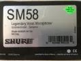Вокален микрофон Shure SМ 58, снимка 6