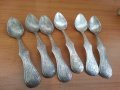 стари посребрени лъжички , снимка 6