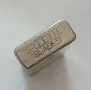 Рядък Антикварен контейнер /кутийка за ножчета Gillette. Сребърно покритие. , снимка 4