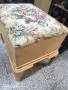 Стара табуретка ракла, снимка 13