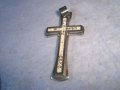 СТАР СТОМАНЕН ФЕШЪН-АРТ НАГРЪДЕН КРЪСТ НЕРЪЖДАЕМА СТОМАНА 27529, снимка 7