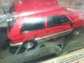 FIAT PANDA RED METAL CAR 2504251619, снимка 3