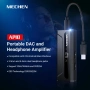 MECHEN AP10 USB C към AUX усилвател за слушалки DAC адаптер 3.5/4.4 мм, снимка 2