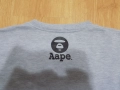 блуза aape by bathing ape горнище фанела худи елек суичър суитшърт яке мъжка оригинална L, снимка 4