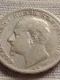 Сребърна монета 2 лева 1891г. Фердинанд първи Княз Български за КОЛЕКЦИОНЕРИ 40842, снимка 9