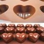 3510 Силиконова форма за бонбони и лед Сърца, снимка 8