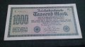 Банкнота 1 000 райх марки 1922 година - 14708, снимка 1 - Нумизматика и бонистика - 29093351